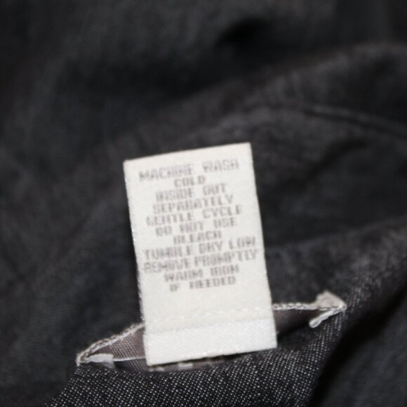 Kenar Sport Coat Jacket Blazer Gray Denim Pleated Size XL Pre-Loved EUC - Picture 13 of 13